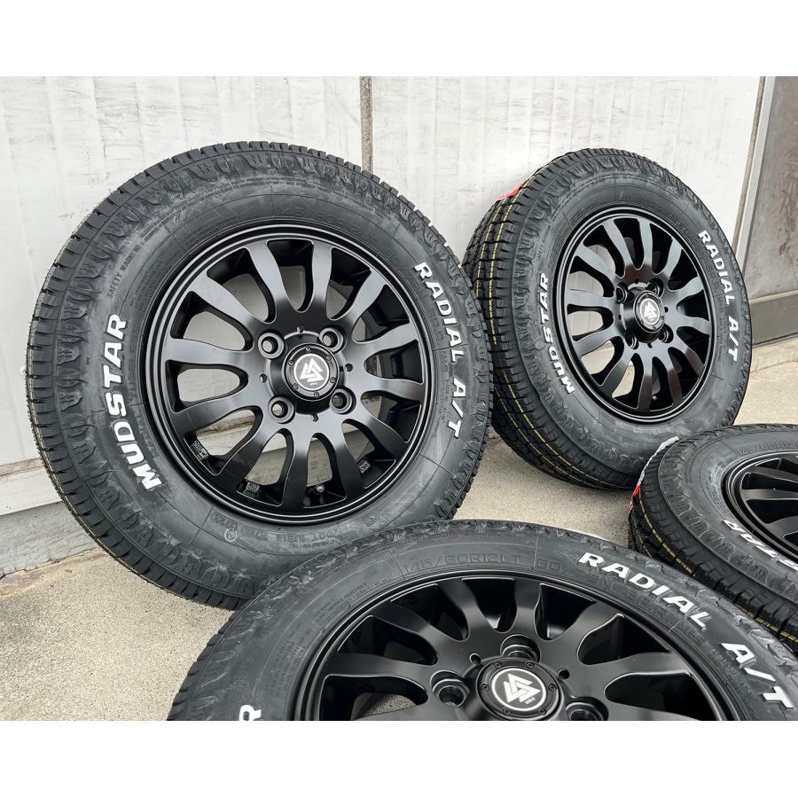 MUDSTAR 145/80R12 80/78N LT ハイゼット アクティ アトレークリッパー