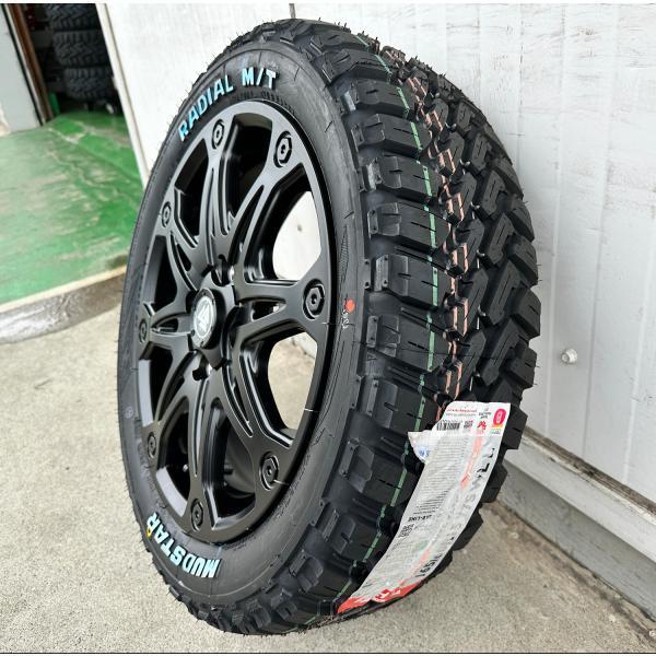 MUDSTAR タイヤホイール 新品4本セット マッドスター 軽トラック