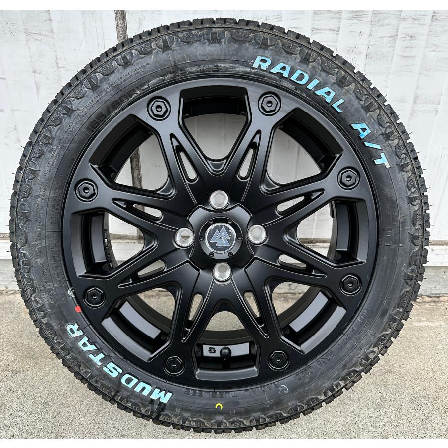 MUDSTAR ハイゼットジャンボ バン 軽トラック MUDSTAR Radial AT 165