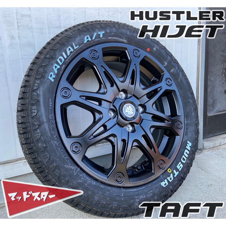 HUSTLER（ハスラー） 軽自動車 ホワイトレター ハイゼット ハイゼット