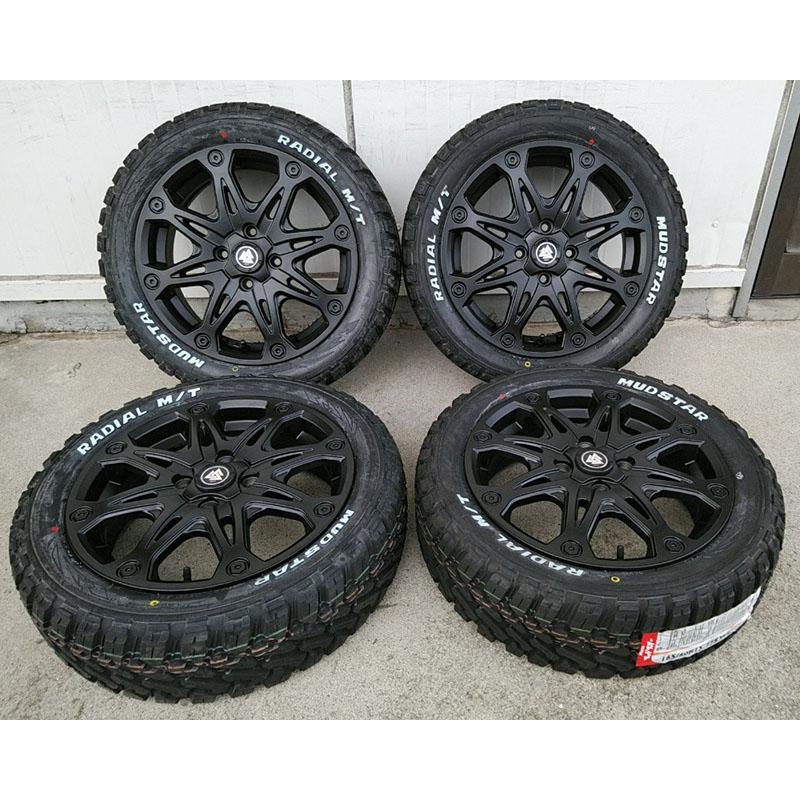 MUDSTAR 軽トラ ダイハツ ノーマル車高 タイヤホイール4本セット