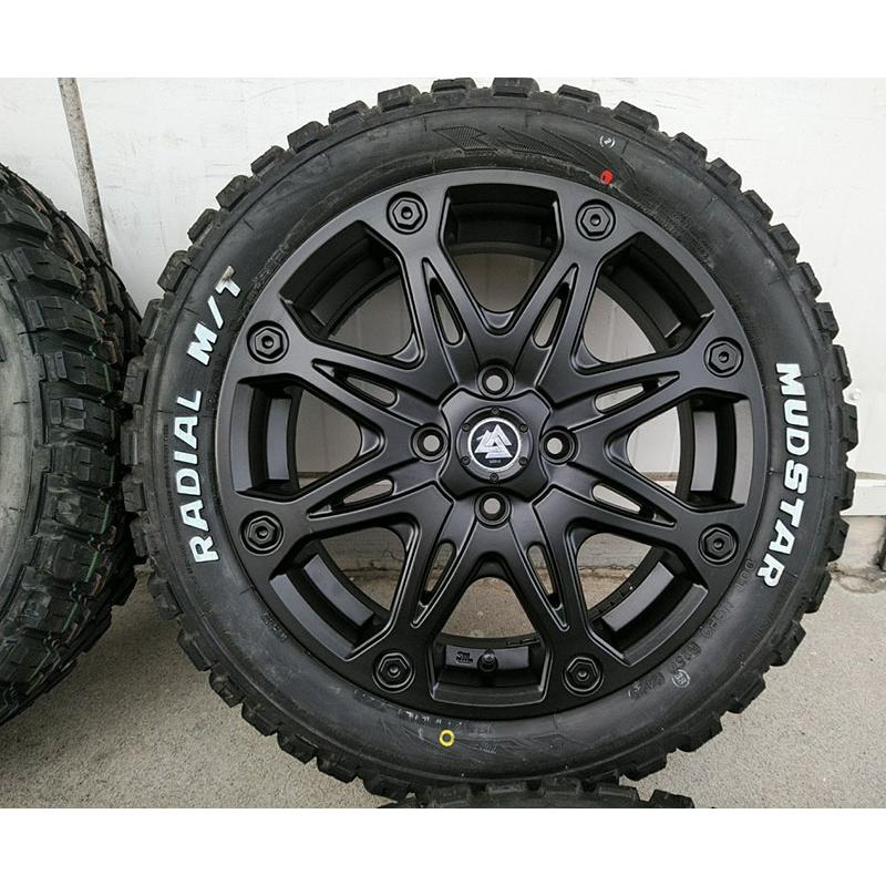 MUDSTAR 軽トラ ダイハツ ノーマル車高 タイヤホイール4本セット