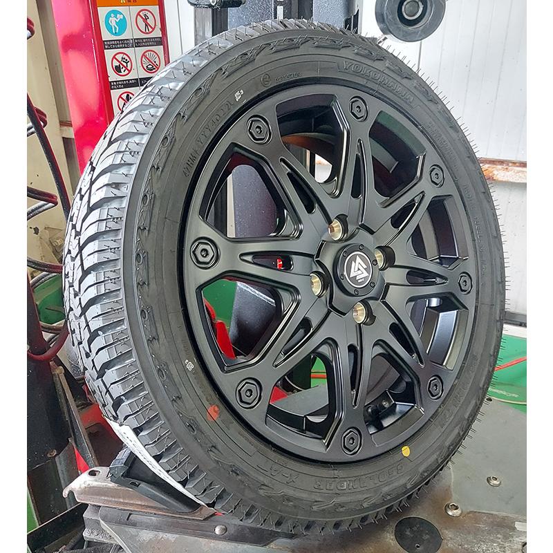 Yokohama 15インチ ホイールセット 4本 GEOLANDAR ハイゼットジャンボ バン 軽トラック 15インチ YOKOHAMA X