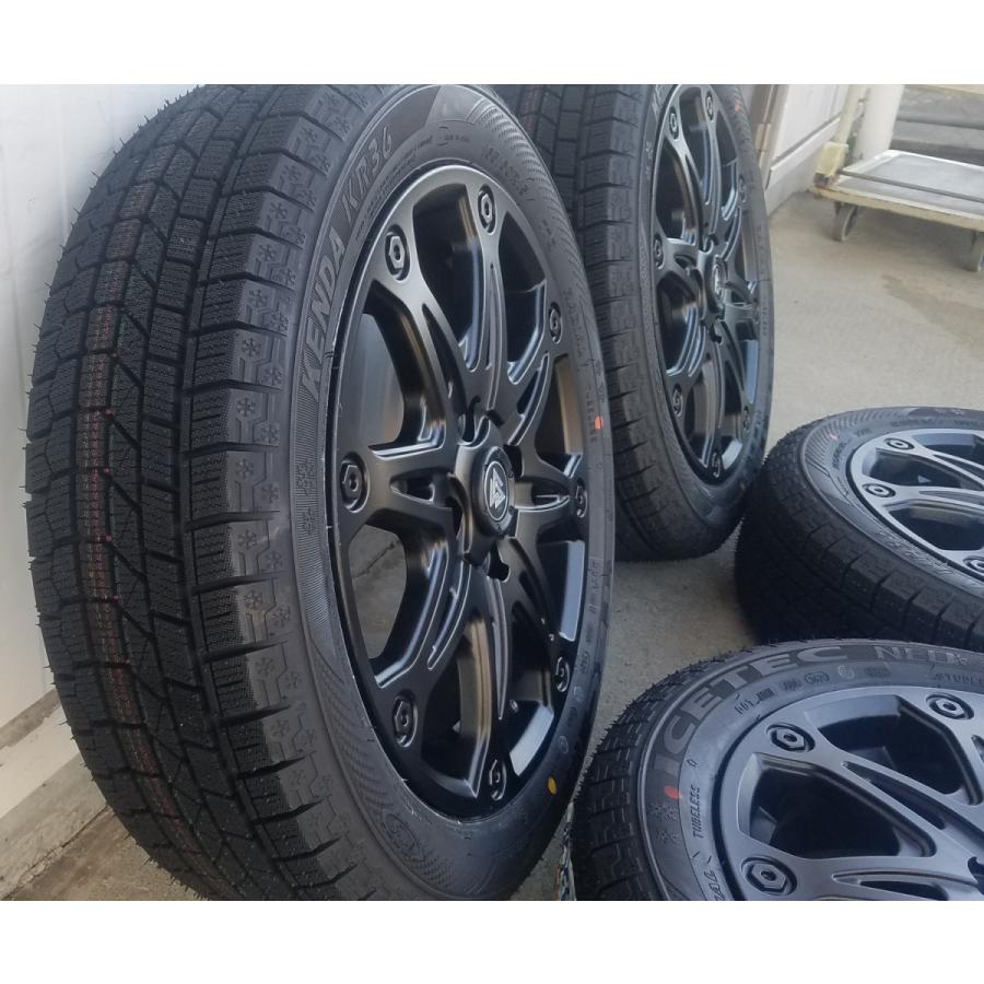 ハスラー ウェイク ハイゼットジャンボ 15インチ スタッドレス ケンダ Kr36 165 60r15 タイヤホイールセット 4本セット 1台分 Mudx Kr36 01 Wheel And Tyre Shop Wat 通販 Yahoo ショッピング