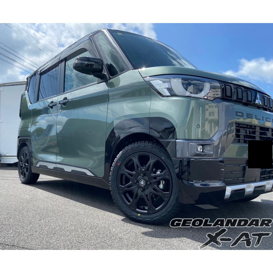 GEOLANDAR デリカミニ 165/60R15 人気車種 大人気ホイール 軽