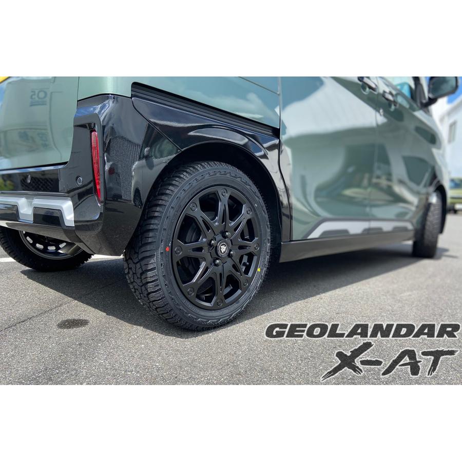 GEOLANDAR デリカミニ 165/60R15 人気車種 大人気ホイール 軽