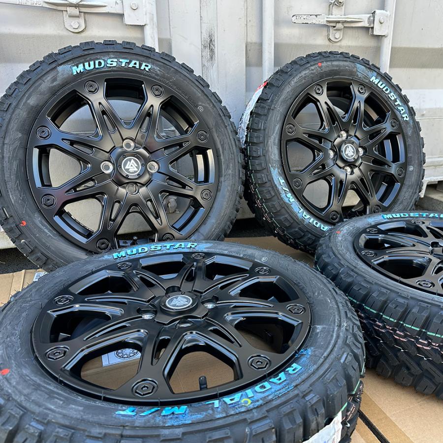 MUDSTAR 軽トラ 軽バン ハイゼットジャンボ タイヤホイール 15インチ