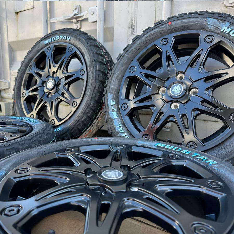 MUDSTAR 軽トラ 軽バン ハイゼットジャンボ タイヤホイール 15インチ