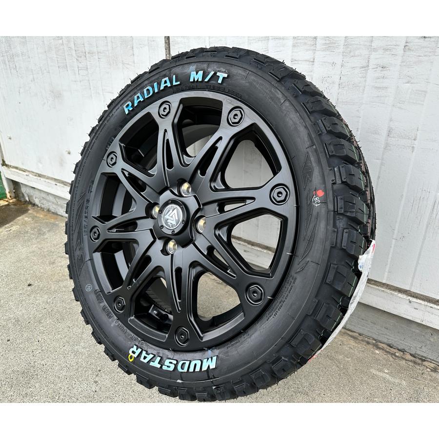 MUDSTAR 軽トラック ハイゼット ジャンボ ノーマル車高 タイヤホイール