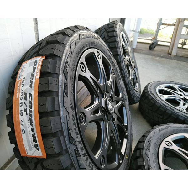 ハイゼットジャンボ 軽トラ タイヤホイール トーヨー オープン  