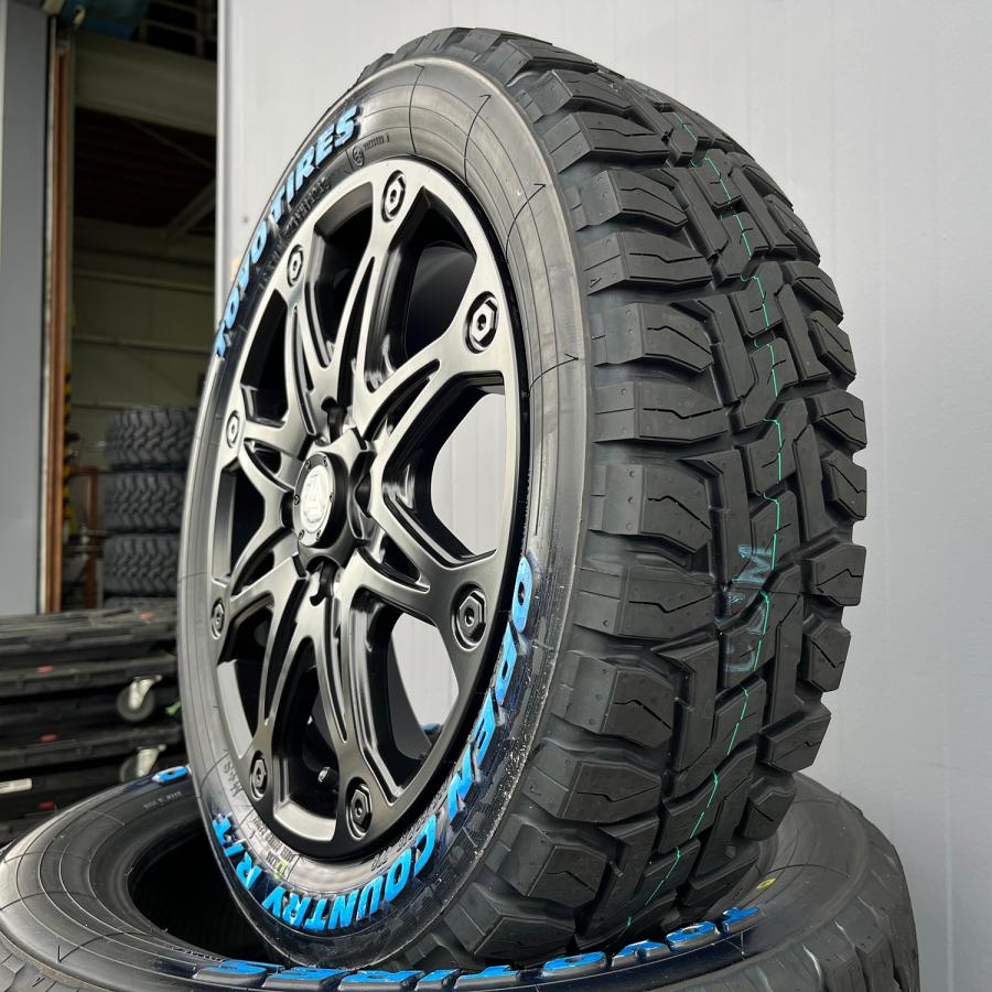 美品!軽バン軽トラ! ハスラータフト!15インチ オープンカントリーRT ホイール4本セット OPEN COUNTRY デリカミニ ハスラー タフト ウェイク 4本セット サマー