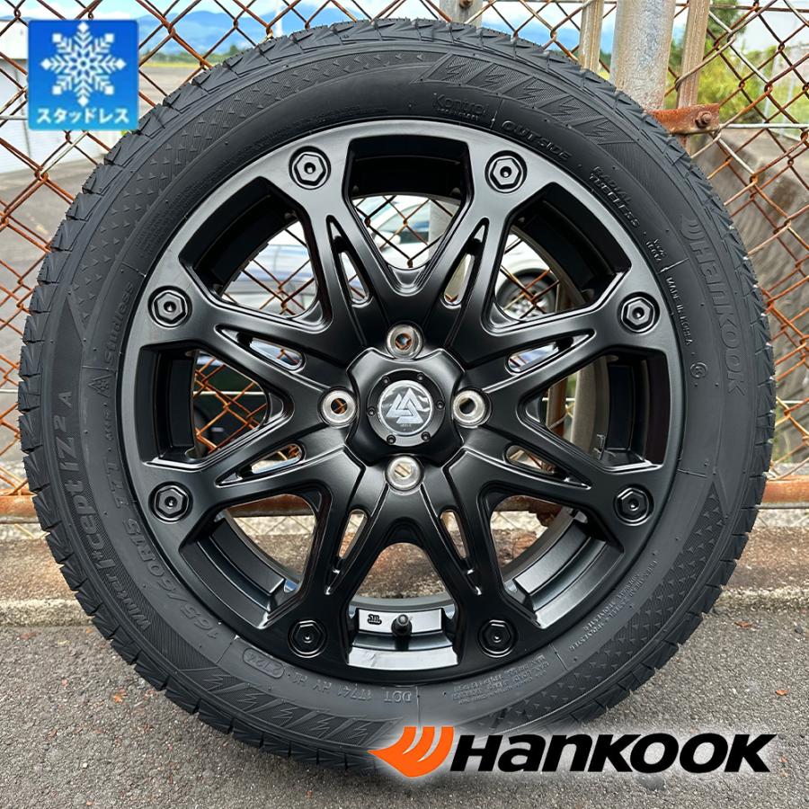 エイカ　15インチ ホイールセット① ICETEC スタッドレス ウェイク ハイゼットジャンボ 軽用 15インチ