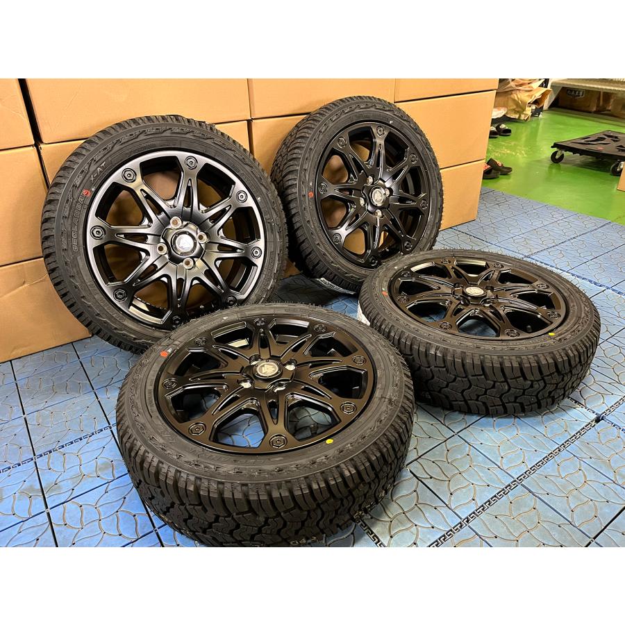 ヨコハマタイヤ165/65R15 ホイールセット GEOLANDAR ハイゼットジャンボ バン カーゴ トラック タイヤホイール