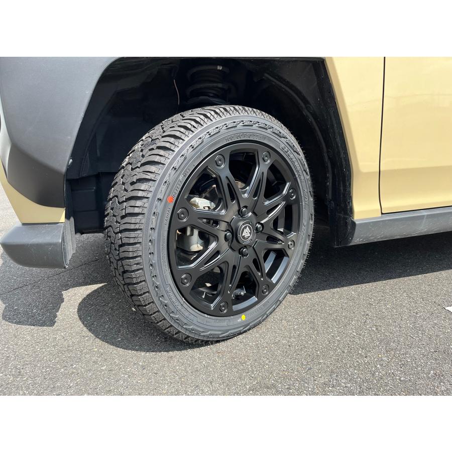 た*ん様 15インチ ホイールセット xjホイールハスラー軽バンタフト今