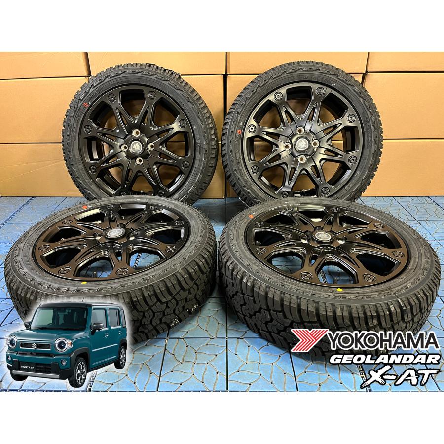 GEOLANDAR ハスラー タイヤホイールセット 15インチ 165/60R15 165