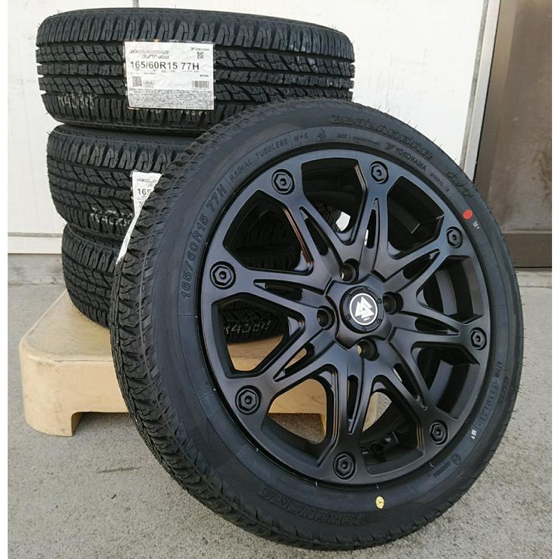 YOKOHAMA GEOLANDAR H/T-S 15インチタイヤ4本セット GEOLANDAR 10月下旬入荷 ハイゼット 軽トラ タイヤホイール 15
