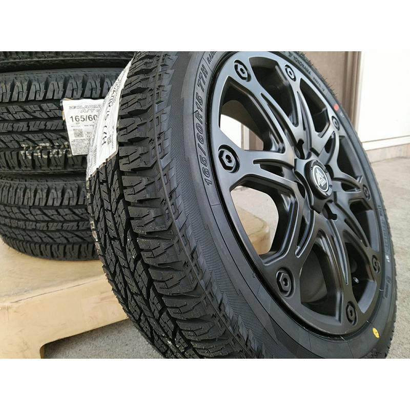 GEOLANDAR ハイゼット 軽トラ タイヤホイール 15インチ MUD-X ヨコハマ