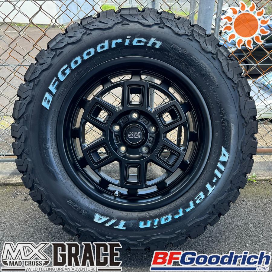 マッドクロス　グレイス　スタッドレス　4本セット　デリカd5 ホワイトレター MAD CROSS GRACE 16x7.0J 5/114.3 +38 BKCBK TOYO OPEN COUNTRY