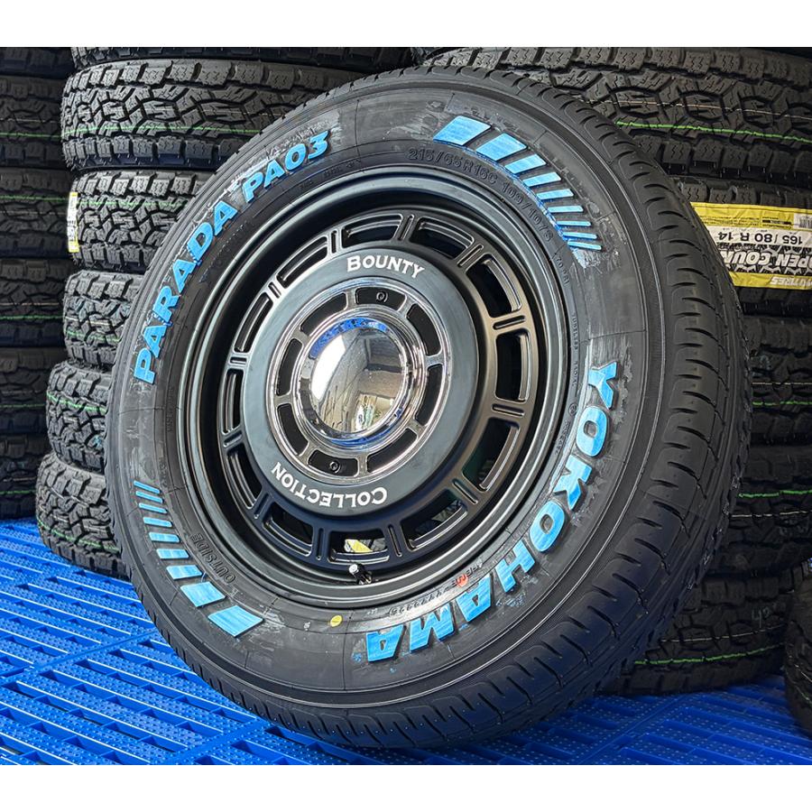 PARADA 新品 タイヤ ホイール 4本 200系 ハイエース レジアスエース