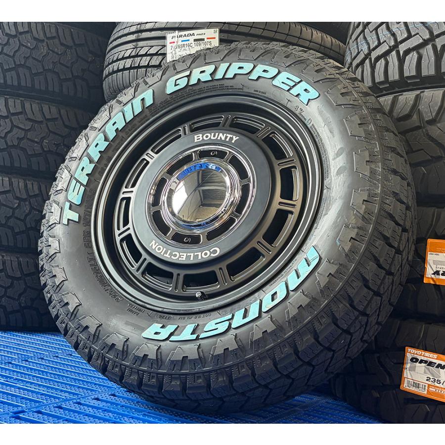 送料込み☆新品デイトナ+モンスター　215/70R16☆デリカD5　ラブフォー MONSTA TYRES 【新品】デリカD5 ホイール4本セット 215/70R16 MONSTA