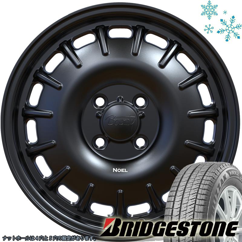 送料込み155/65R14ブリヂストンブリザックVRX ダイハツ純正ホイール4穴