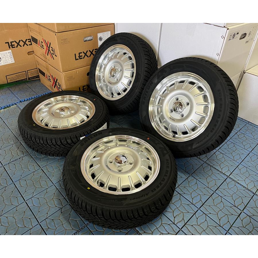 ICE BLAZER 軽自動車 スズキ ラパン 14インチ 155/65R14 スタッドレス