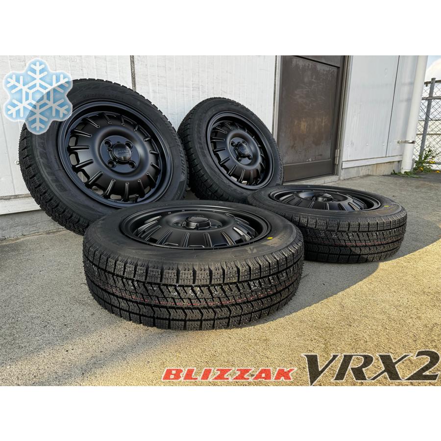ブリザック VRX2 ムーヴ ライフ ラパン N-BOX 軽トラ 軽自動車 