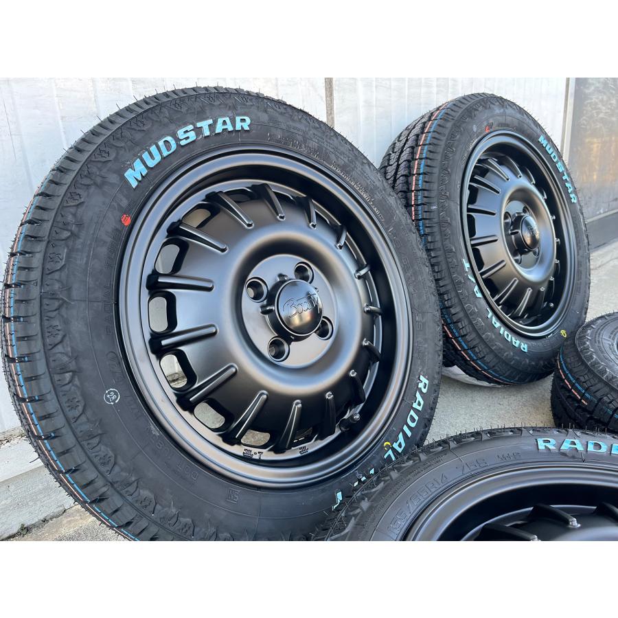 MUDSTAR 軽トラ 軽バン ハイゼット エヴリィ アトレー MUDSTAR Radial