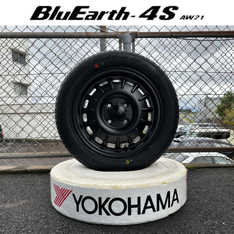 ヨコハマタイヤ ムーヴ ライフ ラパン N-BOX 軽トラ 軽自動車 オール