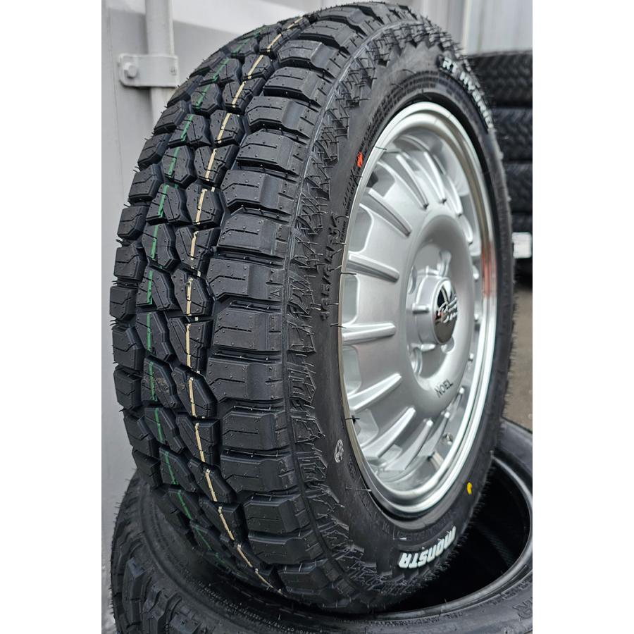 MONSTA TYRES エブリィ アトレー 軽トラ 軽バン ハイゼット 要