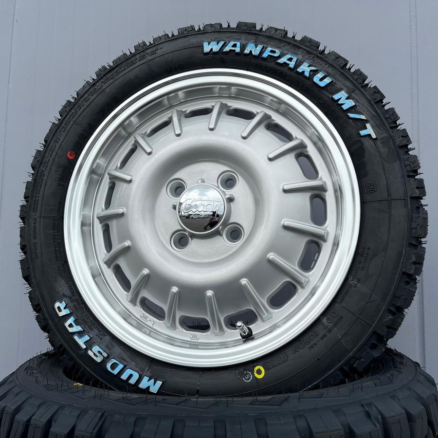 MUDSTAR 軽トラ タイヤ オフロード ホワイトレター ハイゼット