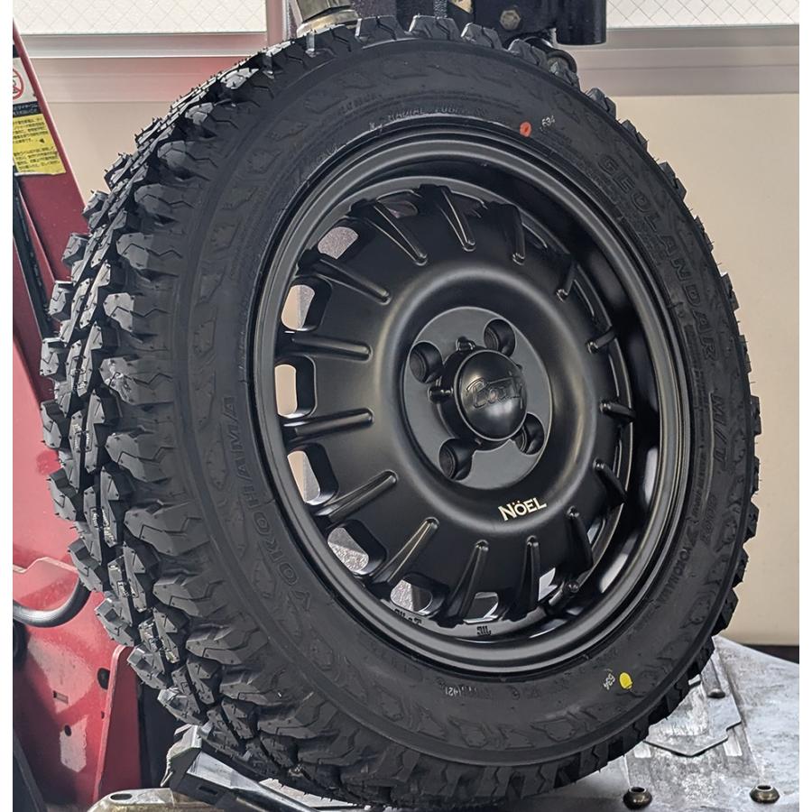 ハイゼットジャンボ アトレー エヴリィ 14インチ Noel ヨコハマ ジオランダー MT G003 165/65R14 4本セット 爆買_2