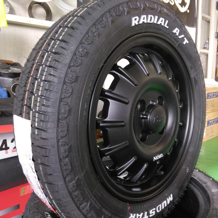 タウンエース ライトエース タイヤホイール 4本セット MUDSTAR Radial AT 175/65R14 ホワイトレター 14インチ NOEL｜wat｜13