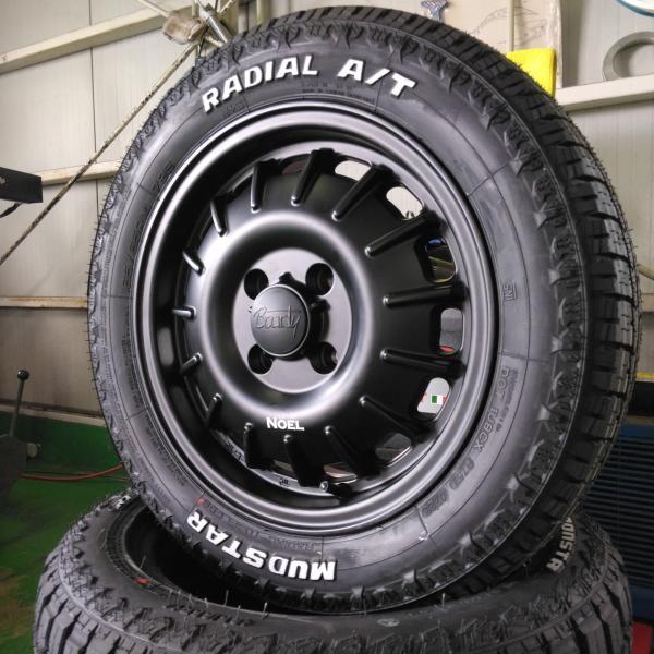 MUDSTAR ハスラー デリカミニ 15インチタイヤホイールセット 165/60R15