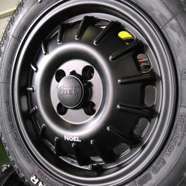 【値下げしました】ホイール付15インチ　スタッドレスタイヤ MUDSTAR 新品 4本セット タフト タイヤホイール マッドスター ラジアル