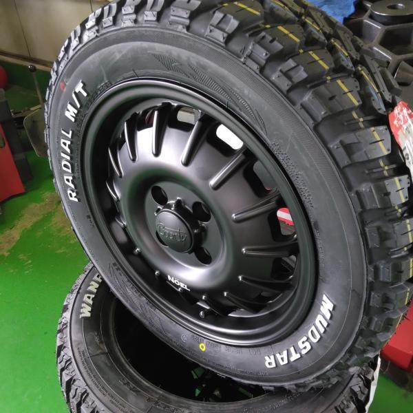 MUDSTAR 新品 4本セット ハスラー タイヤホイールセット マッドスター