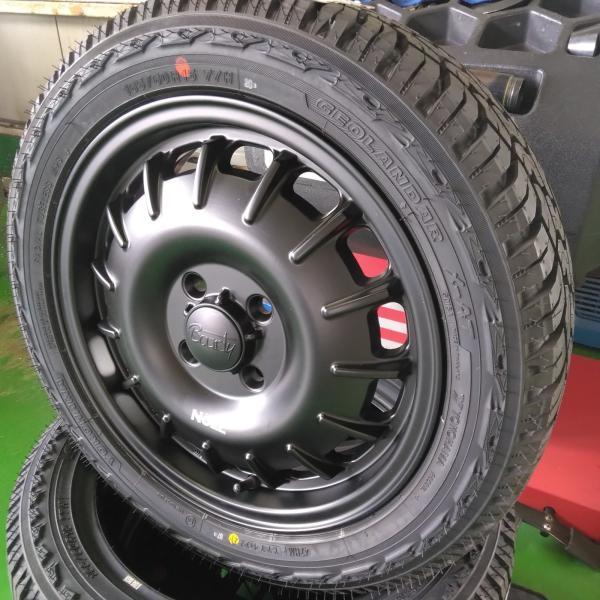 GEOLANDAR NBOX NONE NWGN タイヤホイール 新品 4本セット ヨコハマ