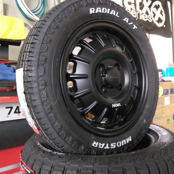 NV200 バネット タイヤホイール セット 175/65R14 マッドスター ラジアル AT ホワイトレター 14インチ Bounty NOEL バウンティ ノエル｜wat｜09