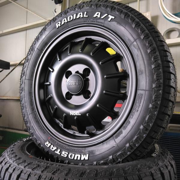 MUDSTAR NV200 バネット タイヤホイール セット 175/65R14 マッド