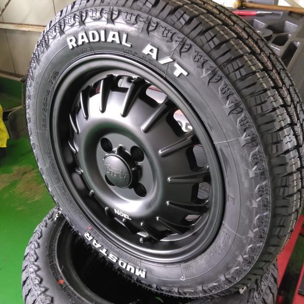 Mudstar 175/65R14　4本セットの2本分① MUDSTAR 新発売 Noel プロボックス MUDSTAR Radial AT 175/65R14 82H