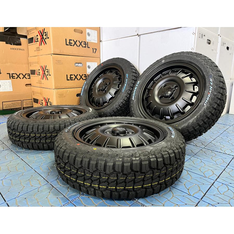 MONSTA TYRES ホワイトレタータイヤ 軽自動車 ハイゼット