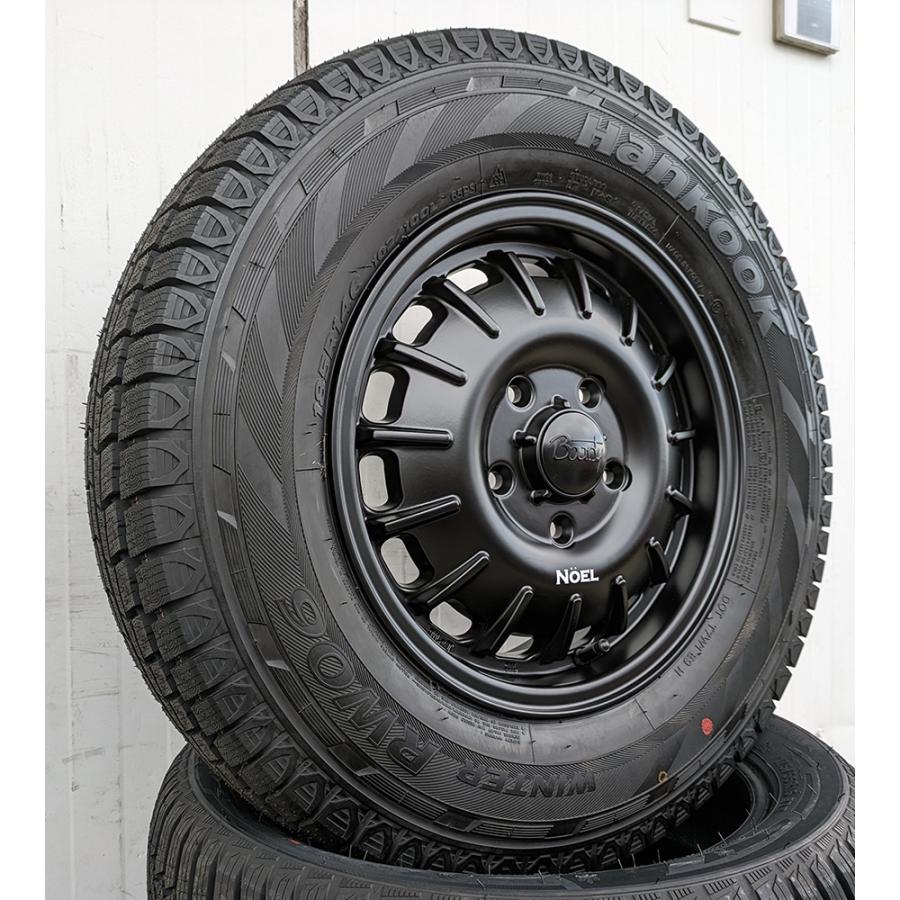 Winter icept NV200 バネット スタッドレスタイヤホイールセット