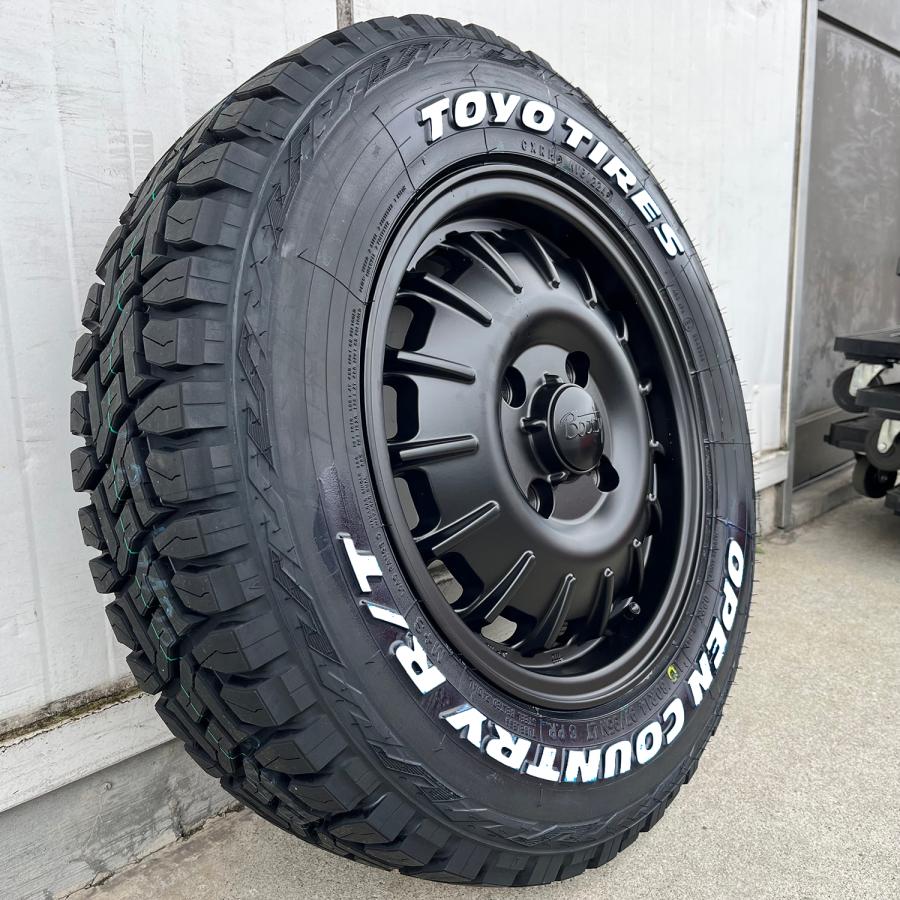 プロボックス　アゲトラ　トーヨーオープンカントリー165/80/14 OPEN COUNTRY プロボックス サクシード タイヤホイール TOYO トーヨー