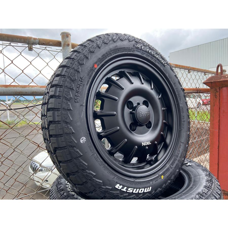 MONSTA TYRES 要リフトアップ&加工 軽トラ 軽バン ハイゼット エヴリィ