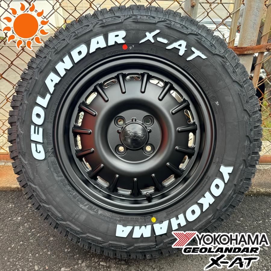 GEOLANDAR 夏タイヤセット NV200 バネット タイヤ ホイール 4本セット