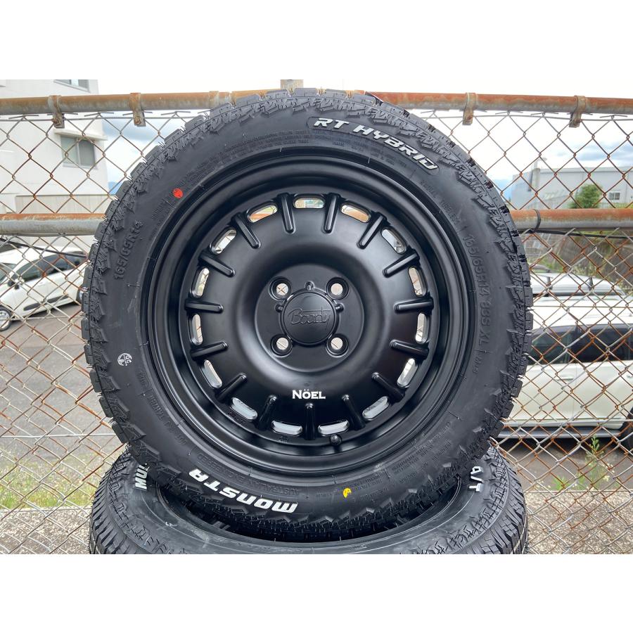 MONSTA TYRES 要リフトアップ&加工 軽トラ 軽バン ハイゼット エヴリィ