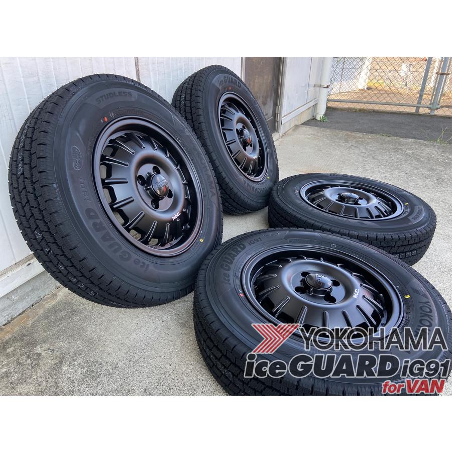 アイスガード iG91 国産スタッドレス タイヤホイールセット YOKOHAMA 