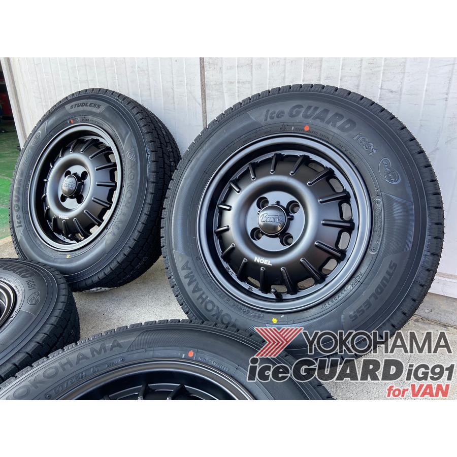 アイスガード iG91 国産スタッドレス タイヤホイールセット YOKOHAMA 