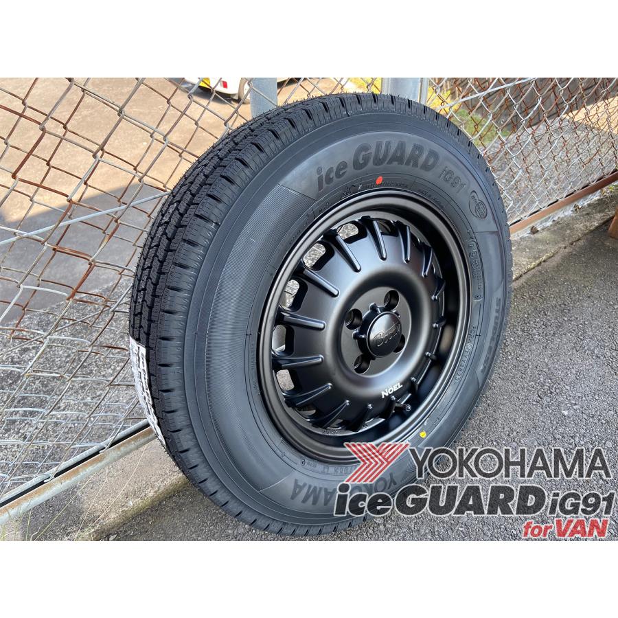 アイスガード iG91 国産スタッドレス タイヤホイールセット YOKOHAMA 
