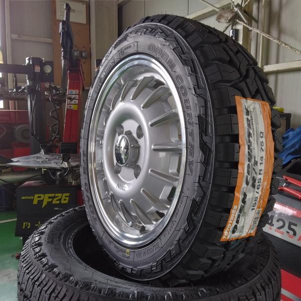 TOYO OPEN COUNTRY 155/65R14+N-BOXホイール4本 OPEN COUNTRY NBOX NONE NWGN タイヤホイール 新品 4本セット TOYO